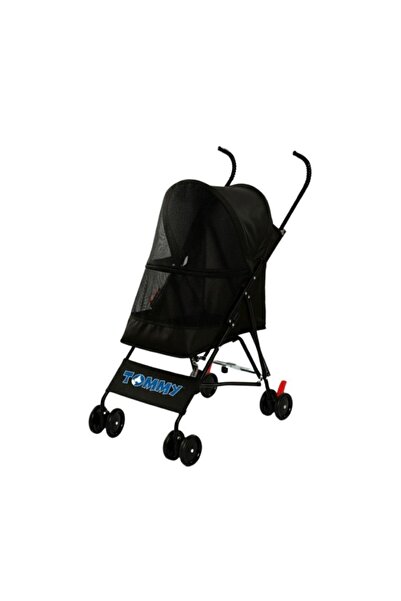 Tommy Evcil Hayvan Arabası 60x43x94 cm Siyah Max 15 kg