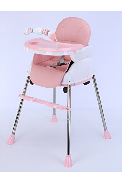 Baby love كرسي طعام BabyLove 3 في 1 وردي