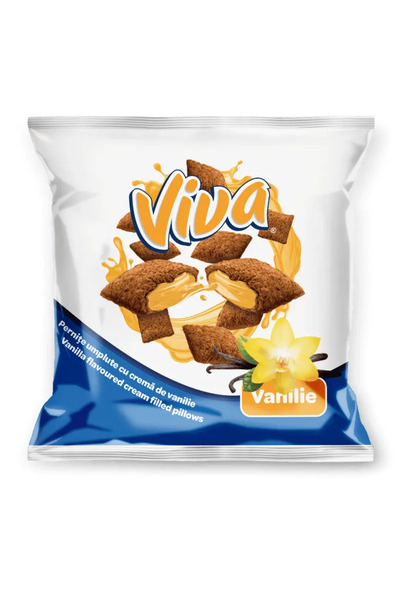 VİVA Biscuiți umpluți cu cremă de vanilie 100 g
