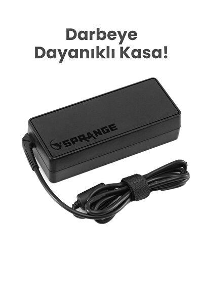 SPRANGE CASPER Laptop Notebook Adaptörü Şarj Aleti 19V 3.42A 65W 4.0*1.35mm İnce Uç Yerli Üretim Orijinal