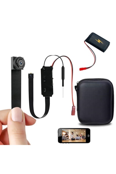 adidas Wireless Dual Batteries WiFi DIY Camera - 1080P Full HD Hidden Mini Night Vision