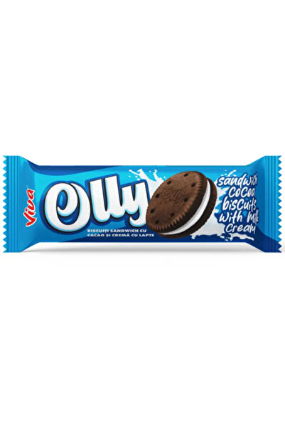 VİVA Biscuiți Olly Sandwich cu cacao și cremă de lapte 81 g