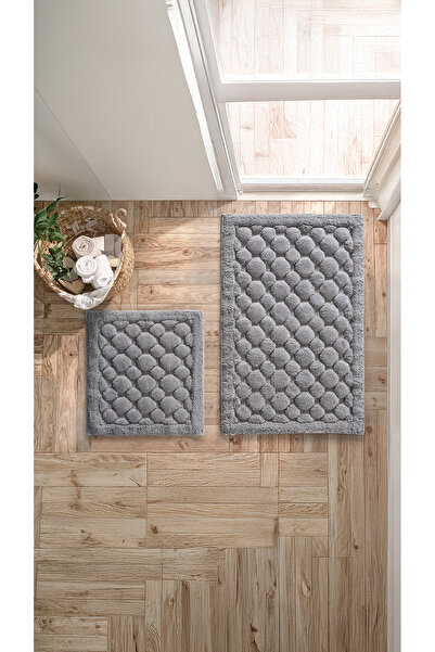 Doqu Home Set prostirki za kupanje Luppi, sivi