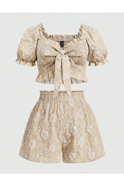 Sheya Shein outfit, beige