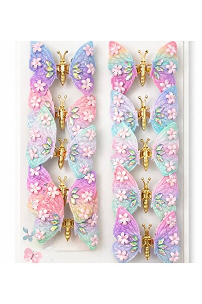 HOBİ Sallanan kelebek toka -2 adet