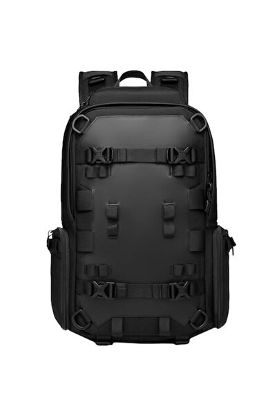 OZUKO Rucsac multifuncțional rezistent la stropire pentru bărbați OZ9587BK, n...