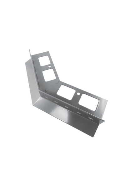 Renoplast Colț exterior 135° pentru profil D25 Gri RAL 7037