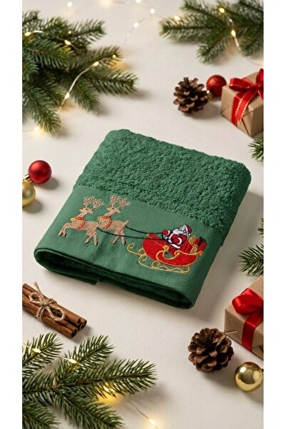 Minteks Santa Claus 50x60cm Yılbaşı Havlusu
