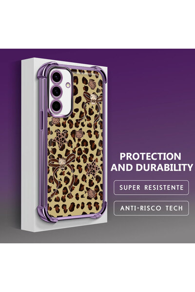 Hontinga جراب هاتف شفاف من السيليكون الناعم متوافق مع سامسونج جالاكسي A56 مع ...