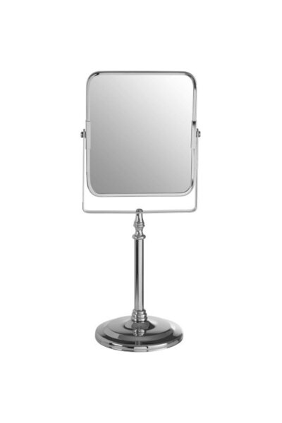 SAFA مرآة مربعة مزدوجة الجوانب - عادية + مكبرة 17×14 سم / 107762