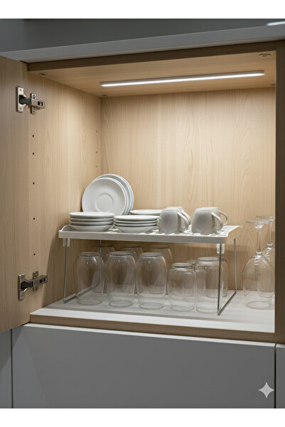 Mim Life Dolap İçi Bardak Standı Baharatlık Standı