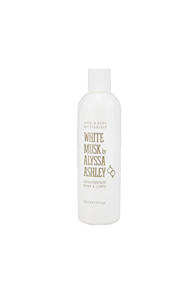 Alyssa لوشن مرطب لليدين والجسم برائحة المسك الأبيض من آشلي - 300 مل