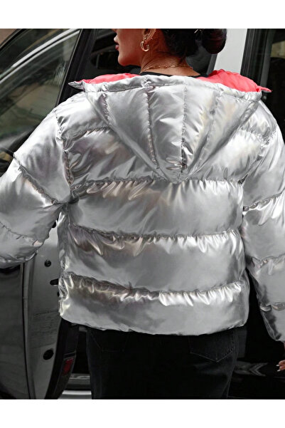 Sheya Shein jacket, silver