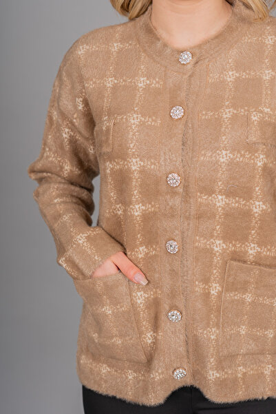 MissVina سترة كانديس تريكو الصوفية 25201