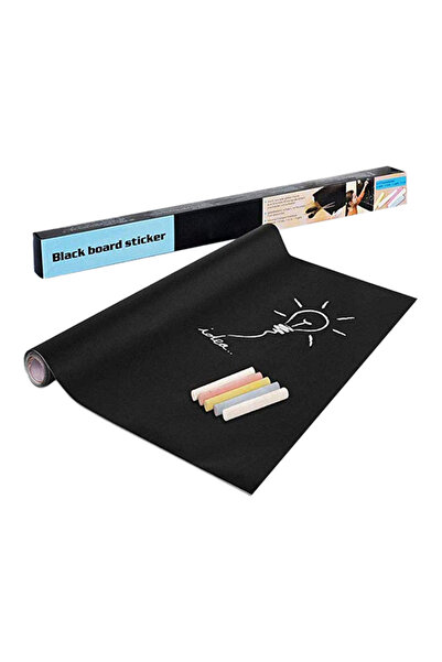 HALAMODO ملصق حائط مزخرف للسبورة متعدد الألوان 200 × 45 سم