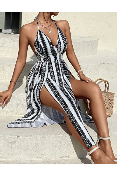 Sheya Rochie midi Shein, mix culori