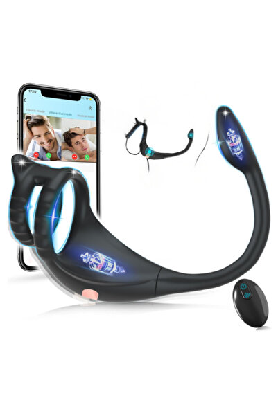 Nike APP Controlled Male Massager 7 Modes Powerful Precise Continuous Stimulation