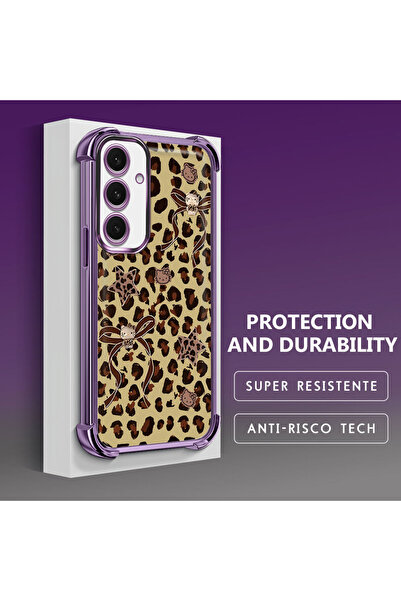 Hontinga جراب هاتف شفاف من السيليكون الناعم متوافق مع سامسونج جالاكسي S24 Fe ...