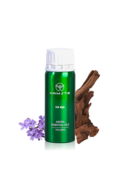 NAMSTE جهاز العلاج العطري "العصر الجليدي" سعة 100 مل، يرش زيت عطري بدون ماء