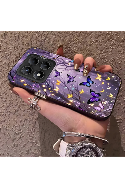 Hontinga حافظة هاتف متوافقة مع هاتف Xiaomi Redmi Note 14 Pro 5G، حافظة جميلة ...