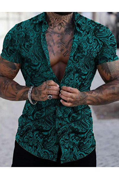 Sheya Shein short sleeve shirt, mix colors