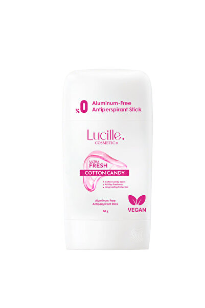 Lucille Pamuk Şeker Aromalı Stick Deodorant Alüminyumsuz Vegan 60 ml