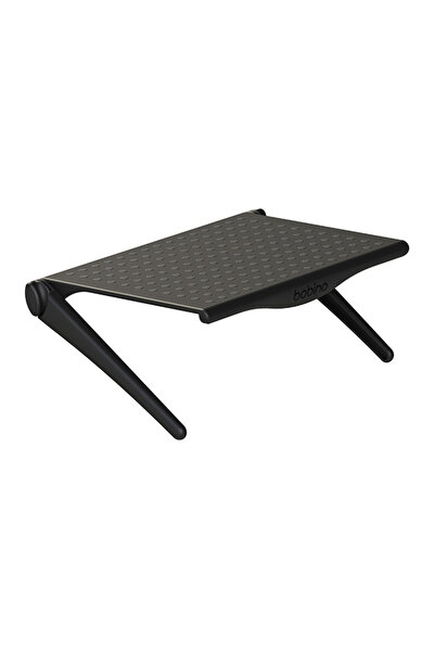 HALAMODO Adjustable Screen Shelf Black