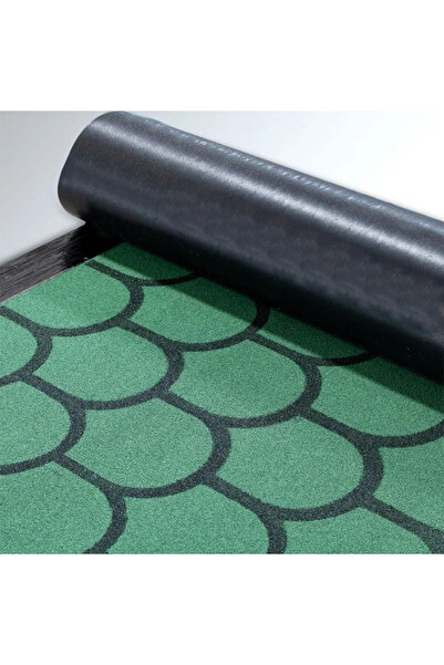 WİNROOF Pratik Yonca Desenli Yeşil Membran Shingle 9m²