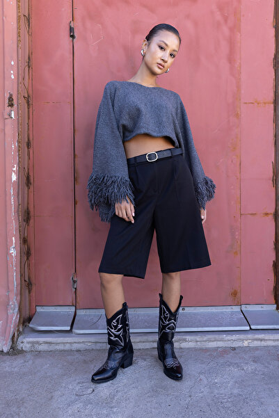 Nisan Tasseled Knitwear Sweater