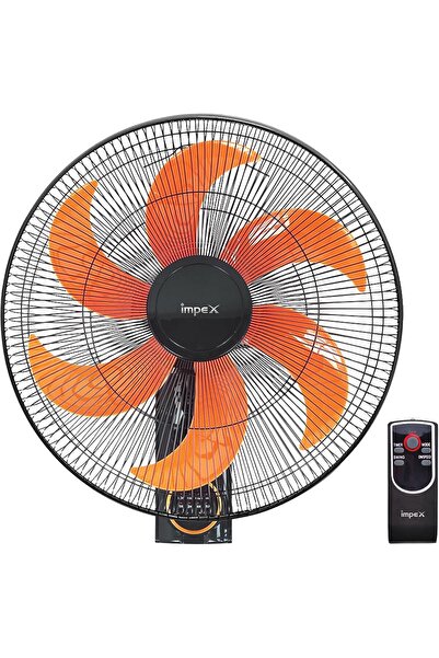IMPEX مروحة حائط، 16 بوصة، مروحة كهربائية مثبتة على الحائط - موديل WF 7503، أ...