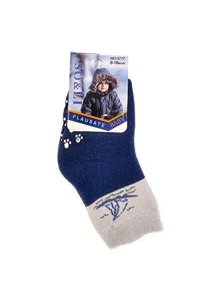 Baby So/Li Șosete Groase de Iarnă cu Talpă Antiderapantă