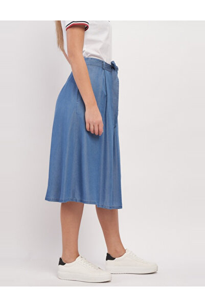 Lee Cooper Lee Cooper midi skirt, blue