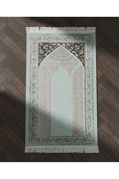 ensarhac Lüks Astarlı Şönil Taç Mahal Seccade