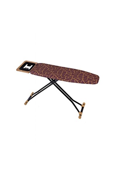 Zilan AURUM Ironing Board ZLN-6166, 37 x 145 cm, metal frame, 100% cotton cover, burgundy