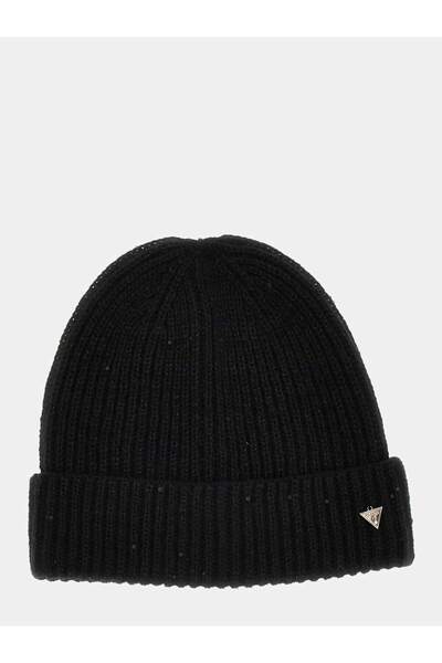 Guess Beanie Kadın Yün Karışımlı Bere