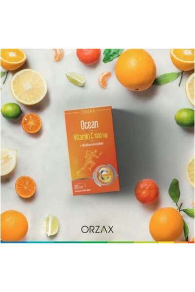Orzax Ocean Vitamin C 1000 mg 30 Tablet