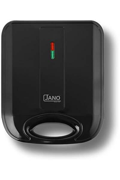 JANO 1400W Electric Sandwich Maker with Non-Stick Removable Panels, LED Indicator Lights, Black