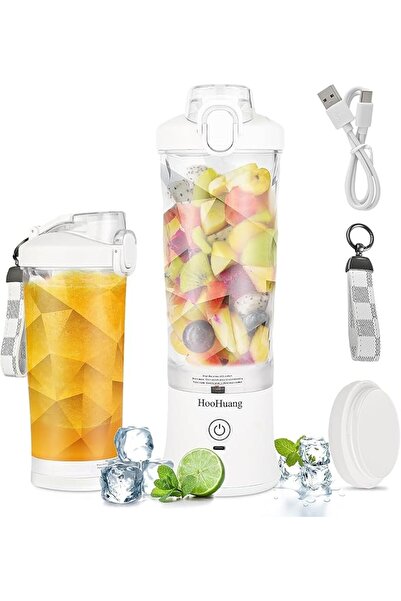 Arabest Portable Blender for Shakes and Smoothies,6 Blades,Type-C Rechargeable,Fruit Juicer Mixer