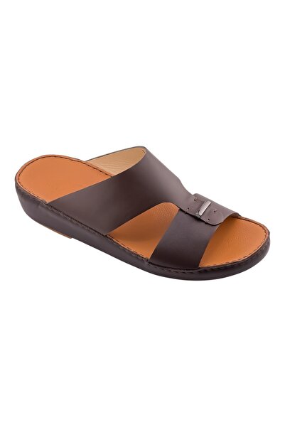 AET A E T Handmade Arabic Sandals For Men, Outdoor Mens Slippers, Full Genuin...