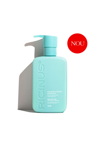 Ricinus Șampon detoxifiant și volum cu ulei de ricin