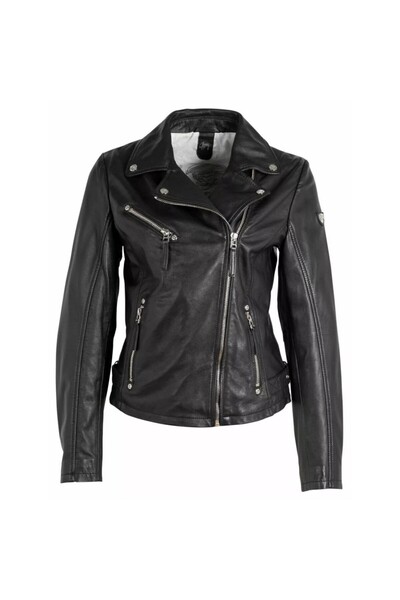 mauritius Geaca de Piele Dama Gipsy Neagra GWPasja