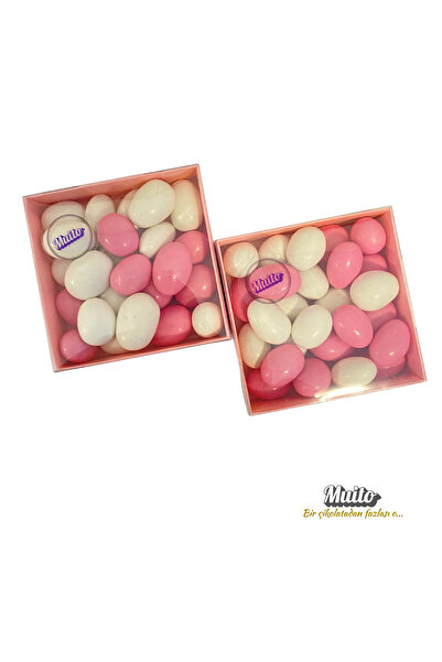 MUİTO Badem Draje Pembe Beyaz - 300 Gr.