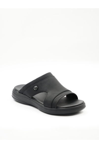 Geoomnii صنادل عربية للرجال - أحذية تقليدية ومريحة سهلة الارتداء