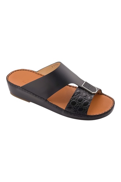 AET A E T Handmade Arabic Sandals For Men, Outdoor Mens Slippers, Full Genuin...