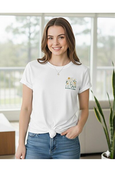 BW Bravely Wear BLOOM SHINE Τυπωμένο Γυναικείο T-SHIRT