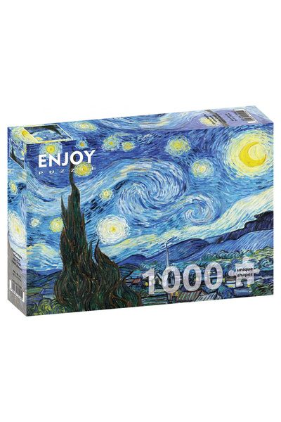 Enjoy Puzzle Puzzle 1000 de piese Bucurați-vă de Vincent van Gogh: Noaptea în...