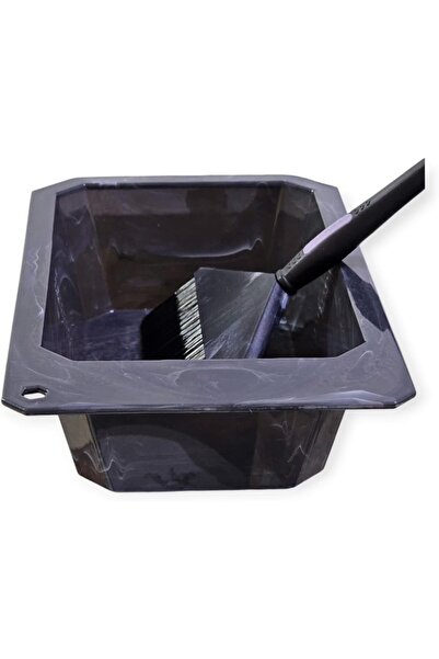 MAYCARE Large Hair Dye Mixing Bowl with Brush 700 ml