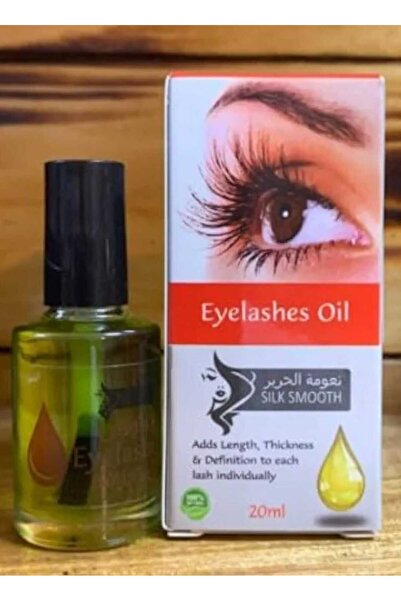 SILK SMOOTH Eyelash Growth Oil - Natural Lash Enhancement Serum 20ml
