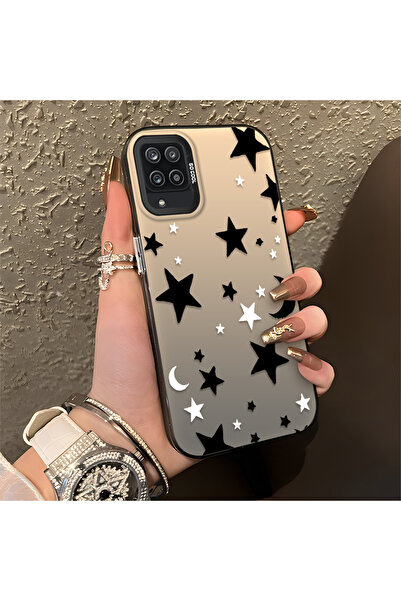 Hontinga حافظة متوافقة مع هاتف سامسونج جالاكسي A12/M12، حافظة هاتف مضادة للسق...