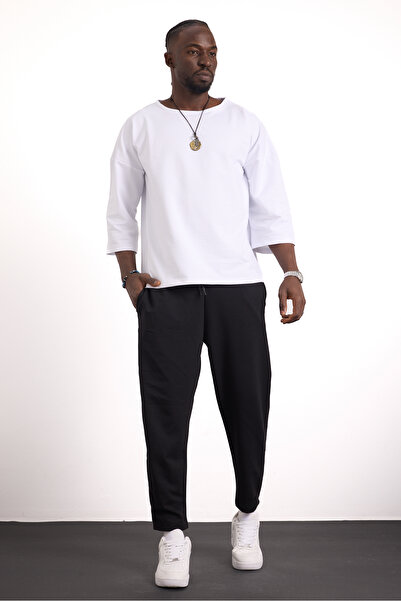 Superbluemexico Pantaloni baguette sport unisex de nouă generație cu design o...